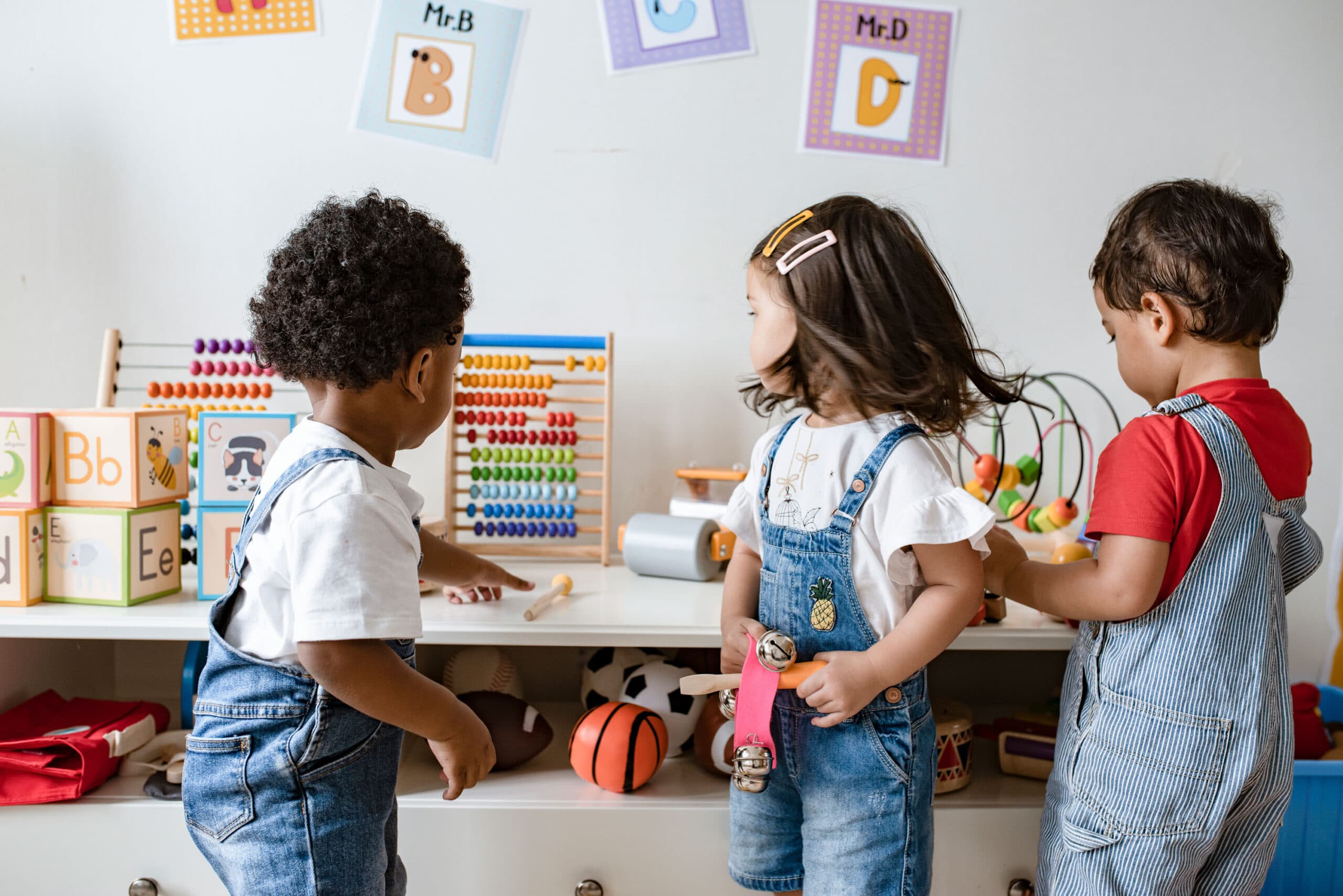 Children learning at The Devine Schools